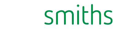 Bytesmiths logo in white